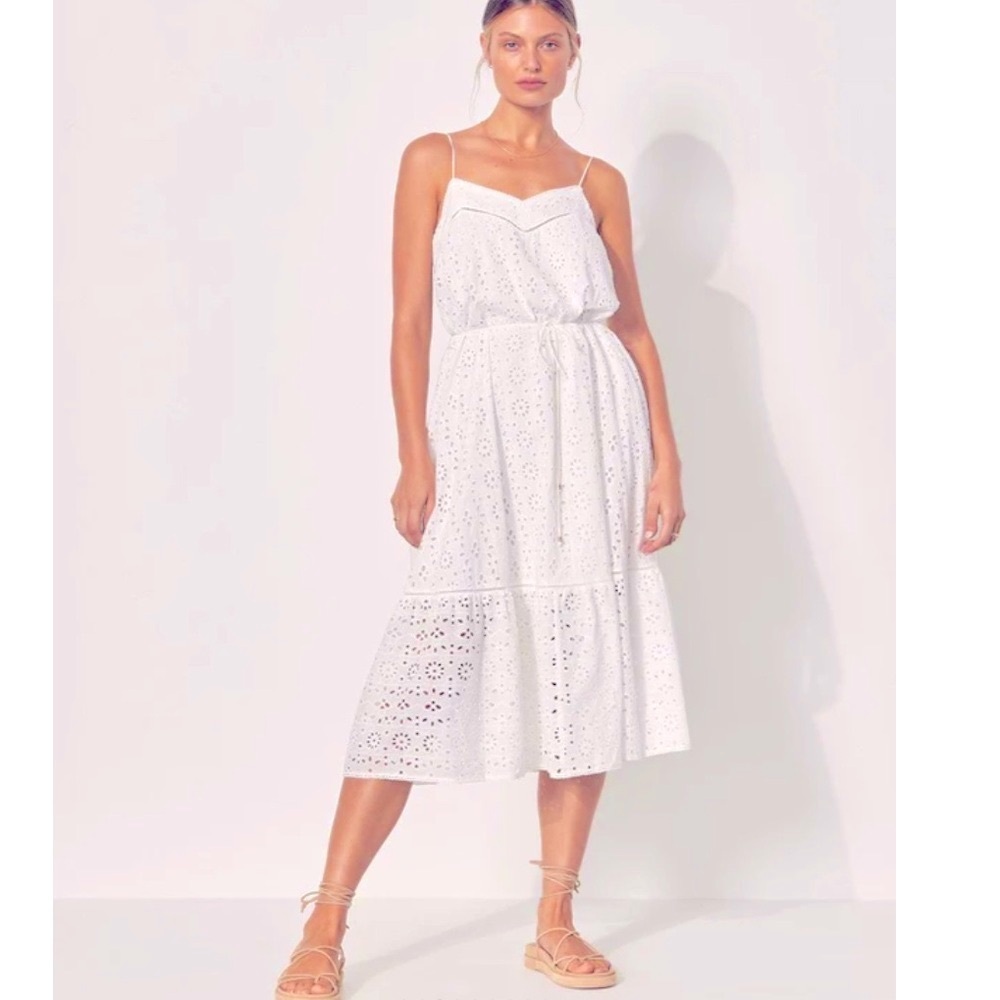 NWT Kivari Faye Tiered Midi Dress